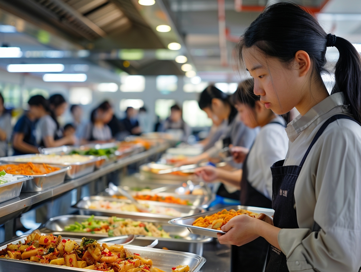 和圣膳食饭堂承包代理：实现广东省惠城工厂的美味与健康双丰收