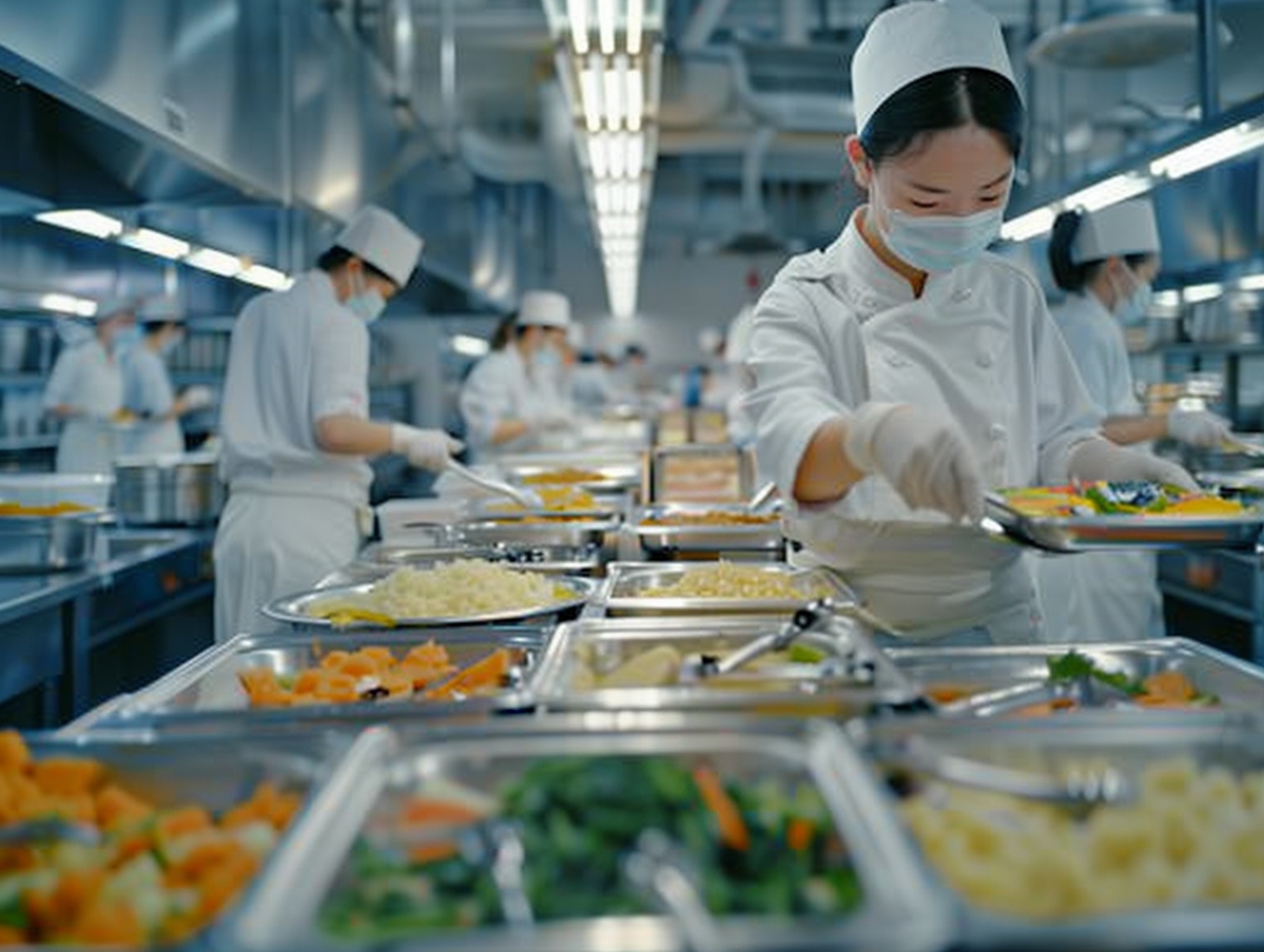 南街道玻璃加工厂食堂外包—和圣膳食为您带来舌尖上的享受