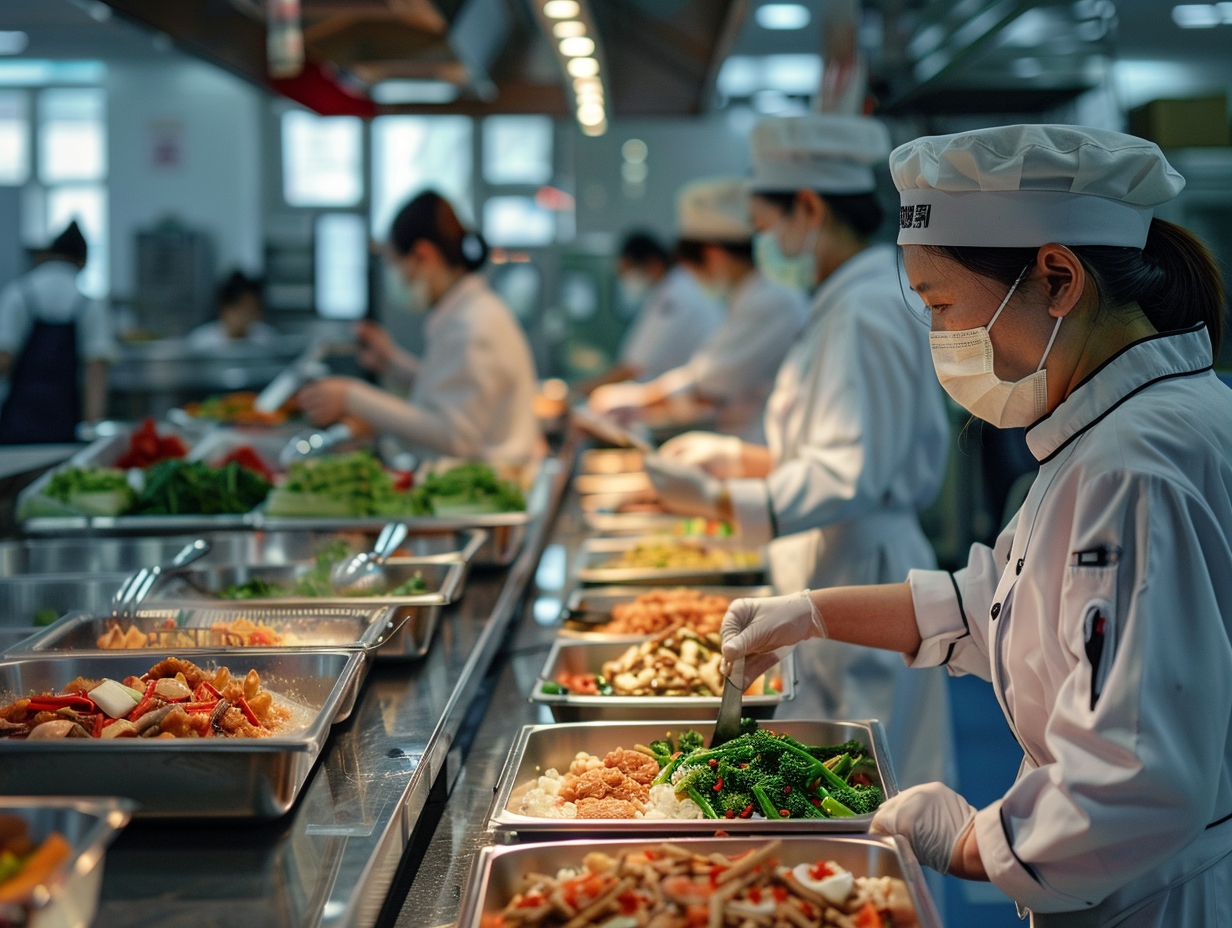 专注品质：广东番禺工厂食堂承包，选择和圣膳食的理由